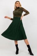 Spódnica Model DHJ-SD-9533.80P Dark Green - Italy Moda