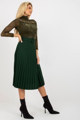 Spódnica Model DHJ-SD-9533.80P Dark Green - Italy Moda