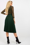 Spódnica Model DHJ-SD-9533.80P Dark Green - Italy Moda