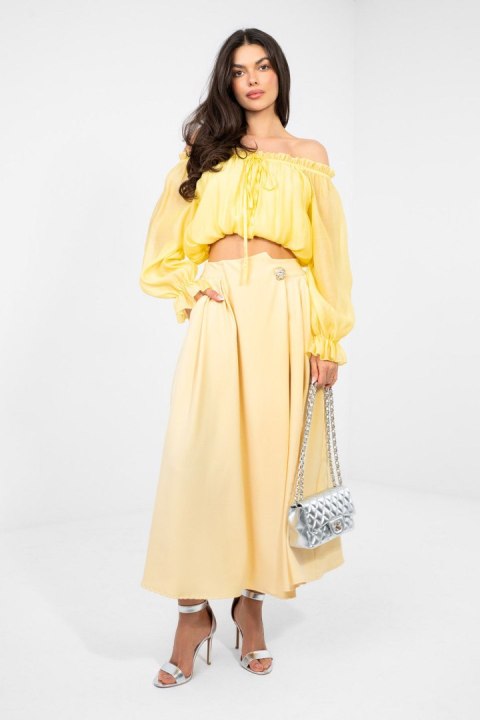 Spódnica Model IT-SD-81036.82 Light Yellow - Factory Price