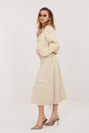 Spódnica Model IT-SD-FL10158.94 Beige - Rue Paris