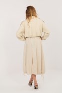 Spódnica Model IT-SD-FL10158.94 Beige - Rue Paris