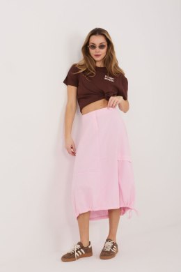 Spódnica Model IT-SD-FL10158.94 Light Pink - Rue Paris