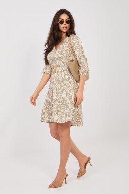 Sukienka Model D74516M30485A Dark Beige - Sublevel