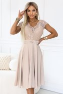 Sukienka Model Linda 381-7 Beige - Numoco