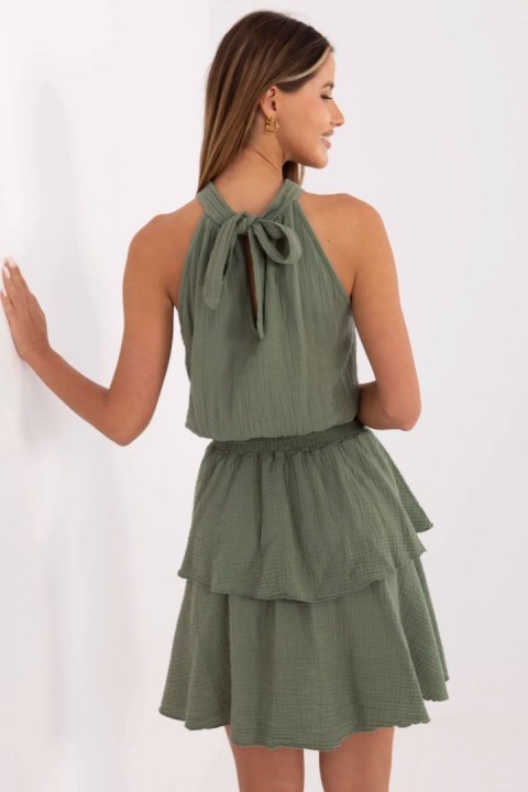 Sukienka Model MI-SK-92166.71P Khaki - Italy Moda