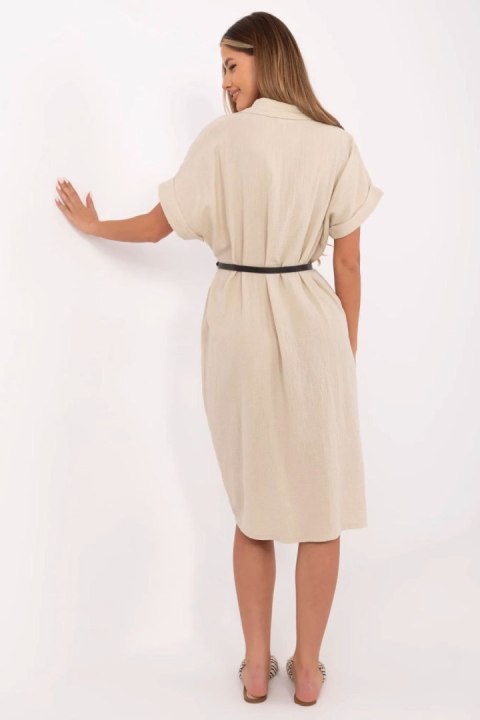 Sukienka Model MI-SK-A2494.99 Beige - Italy Moda