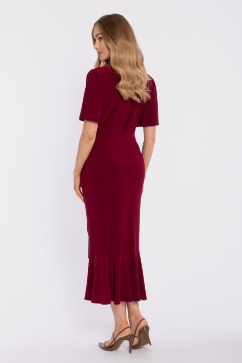 Sukienka Model MOE912 Bordo - Moe