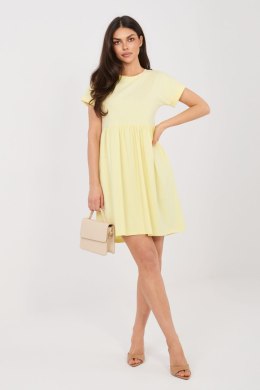 Sukienka Model RV-SK-5672.03P Light Yellow - Rue Paris