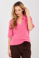 Sweter Damski Model MI-SW-0120.16 Dark Pink - Italy Moda