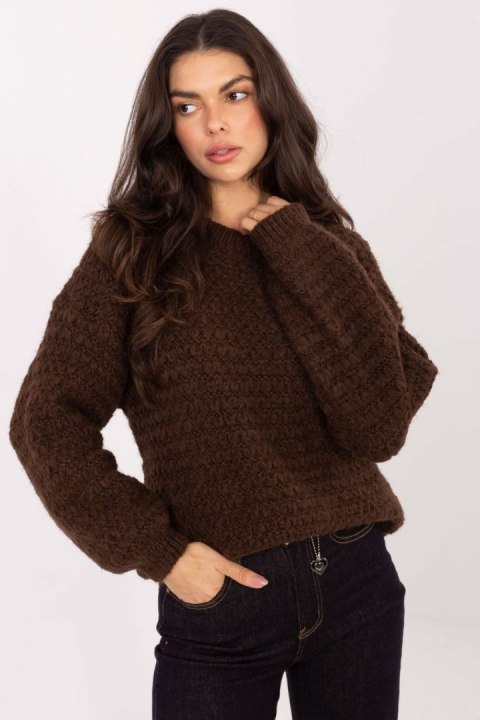 Sweter Damski Model MI-SW-1028.22 brown - Italy Moda
