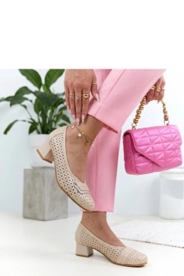 Czółenka Model Cambell 26-19415BG Beige - Solea