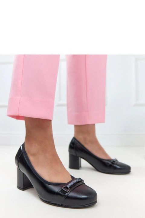 Czółenka Model Cambell 26-19450BK Black - Solea