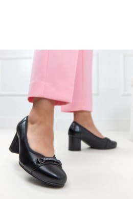 Czółenka Model Cambell 26-19450BK Black - Solea