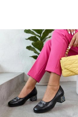 Czółenka Model Potocki 26-194098BK Black - Solea