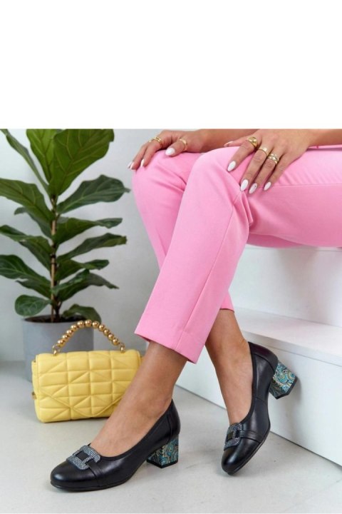 Czółenka Model Potocki 26-194098BK Black - Solea