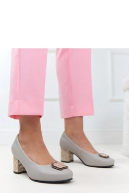 Czółenka Model Potocki 26-19411GR Grey - Solea