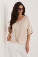 Koszula Damska Model IT-BZ-81891.49 Beige - Italy Moda