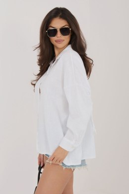 Koszula Damska Model IT-KS-3060.23 Ecru - Italy Moda