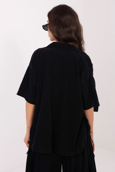 Koszula Damska Model IT-KS-FL10320.12 Black - Italy Moda