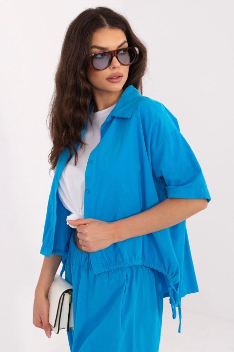 Koszula Damska Model IT-KS-FL10320.12 Blue - Italy Moda