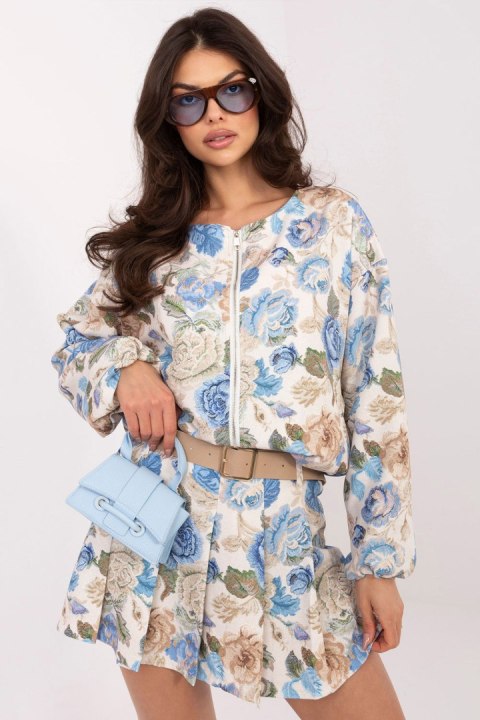 Kurtka Damska Model IT-KR-FL10357-1.30 Blue - Italy Moda