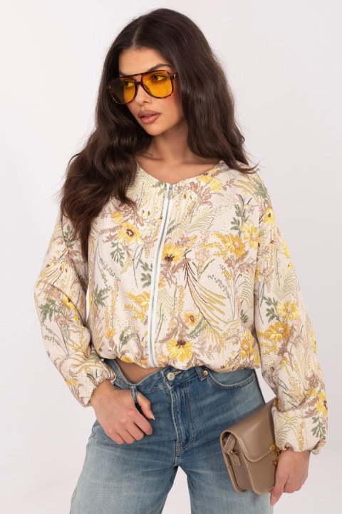 Kurtka Damska Model IT-KR-FL10357.15 Yellow - Italy Moda