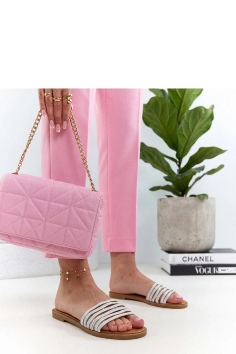 Sandał Klapki Model Adeline SL005 White - Solea