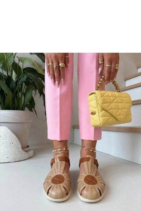 Sandały Model Cosima YEHJ-321 Beige - Solea