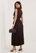 Sukienka Model IT-SK-21558.03 Dark Brown - Rue Paris