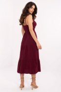 Sukienka Model MI-SK-62200.76 Bordo - Italy Moda