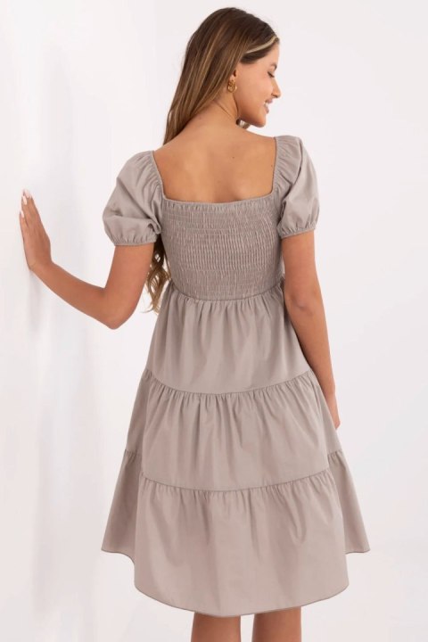 Sukienka Model MI-SK-A2561.89 Dark Beige - Italy Moda