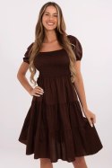 Sukienka Model MI-SK-A2561.89 Dark Brown - Italy Moda