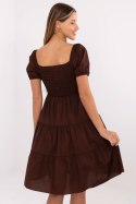 Sukienka Model MI-SK-A2561.89 Dark Brown - Italy Moda