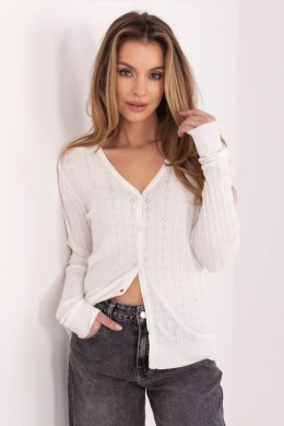 Sweter Damski Model D90186AK90993A White - Sublevel