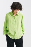 Bluzka oversize fason nietoperz B158 Limonka - Nife Bluzka oversize fason nietoperz B158 Limonka - Nife