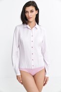 Koszula body K81 Light Pink - Nife Koszula body K81 Light Pink - Nife