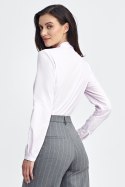 Koszula body K81 Light Pink - Nife Koszula body K81 Light Pink - Nife