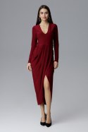 Sukienka Model M636 Bordo - Figl