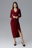 Sukienka Model M636 Bordo - Figl
