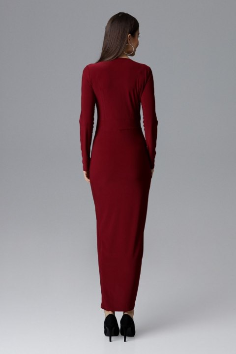 Sukienka Model M636 Bordo - Figl