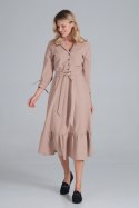 Sukienka Model M840 Beige - Figl