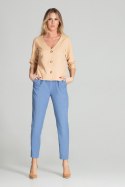 Koszula Damska Model M699 Beige - Figl Koszula Damska Model M699 Beige - Figl