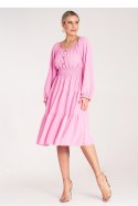 Sukienka Model M1169 Pink - Figl