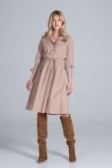 Sukienka Model M838 Beige - Figl Sukienka Model M838 Beige - Figl