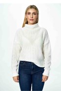 Sweter Damski Model M886 Ecru - Figl Sweter Damski Model M886 Ecru - Figl
