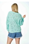 Sweter Damski Model M887 Mint - Figl Sweter Damski Model M887 Mint - Figl