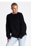 Sweter Damski Model M982 Black - Figl Sweter Damski Model M982 Black - Figl