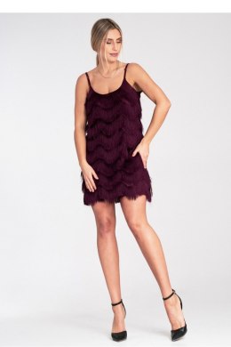 Sukienka Model M1107 Bordo - Figl