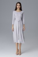 Sukienka Model M631 Grey - Figl Sukienka Model M631 Grey - Figl